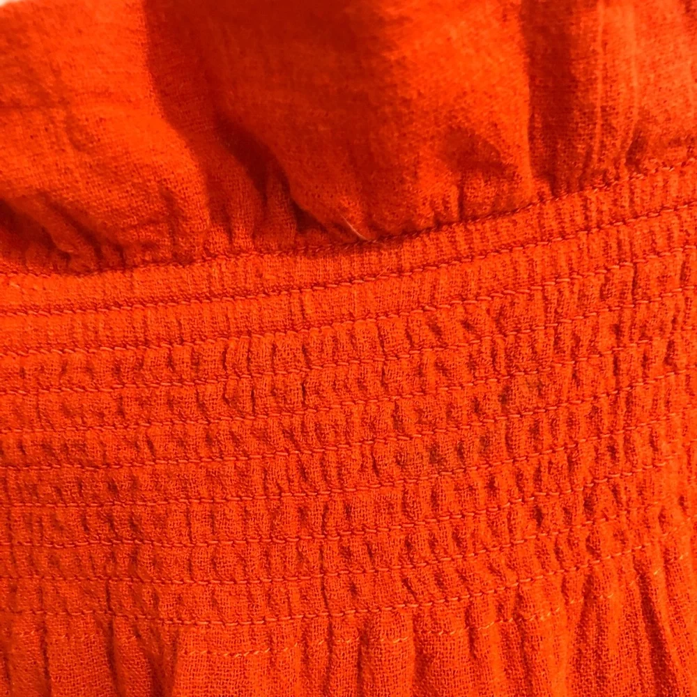 Free People Boho Sea Breeze Tiered Skirt Burnt Orange Sz Small Endless Summer